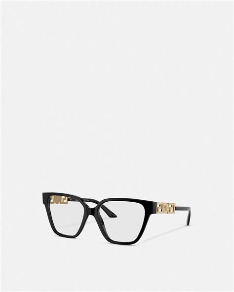 versace brille schwarz gold